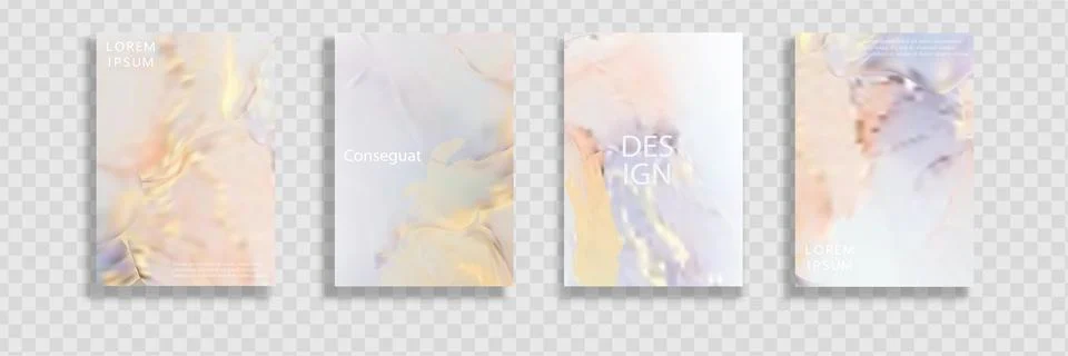 Abstract blurred gradient mesh background in bright rainbow colors. Colorful Stock Illustration