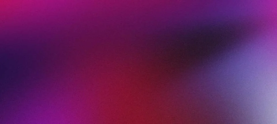 Abstract blurred gradient mesh background blending purple, red and blue co... Foto stock