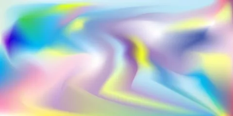 Abstract blurred gradient mesh background.Holographic Texture. Purple Pop Stock Illustration