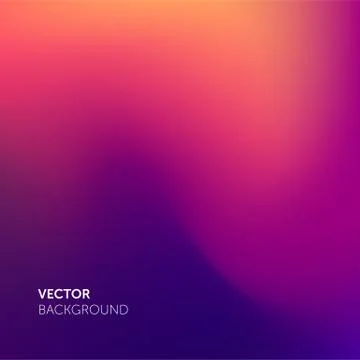 Abstract blurred gradient mesh color background. Smooth soft vector color ble Stock Illustration