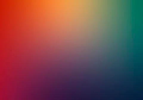 Abstract blurred gradient multicolor background in bright rainbow colors. Stock-Illustration