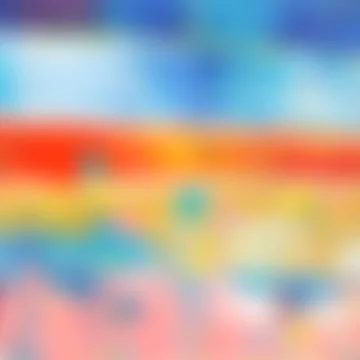 Abstract Blurred, Gradient, Pastel, Soft, Colorful, Smooth Background Stock Photos