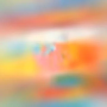 Abstract Blurred, Gradient, Pastel, Soft, Colorful, Smooth Background Stock Photos