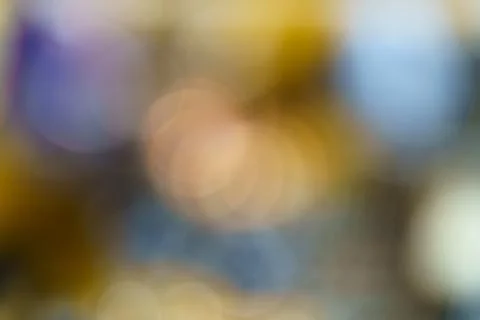 Abstract blurred horizontal background image, with bokeh. Stock Photos