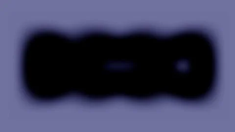 Abstract blurred image with deep purple-gray tones. Stock-Illustration