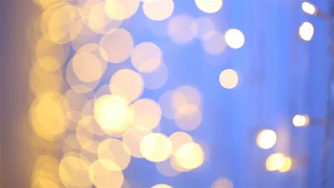 Abstract blurred light bokeh striped of purple backdrop, Dolly slide shot Stock Footage 94243587