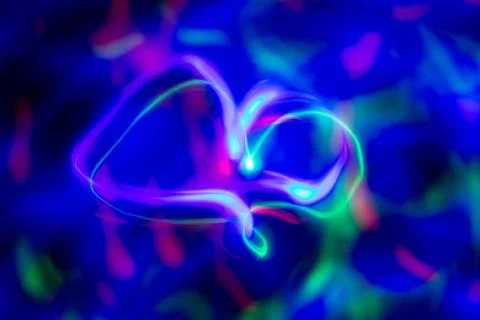 Abstract blurred lights, background Stock Photos