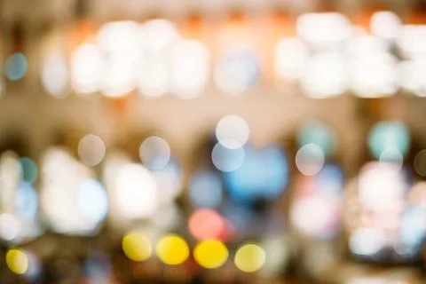 Abstract blurred lights. Stock Photos