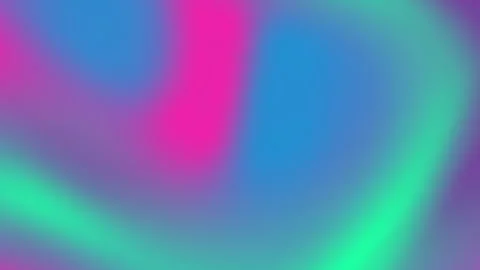 Abstract blurred multicolored blue dark bright lights on gradient background Video stock 312414540