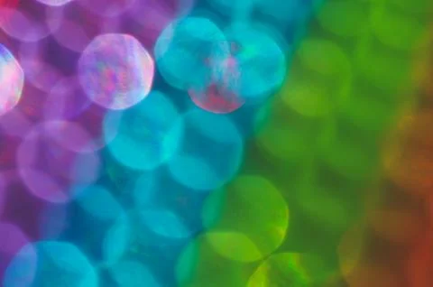 Abstract blurred multicolored lights background Stock Photos