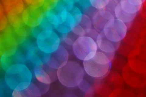 Abstract blurred multicolored lights background Stock Photos