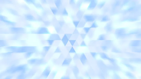 Abstract blurred pattern animation. glowing geometric shapes. modern template Stock Footage 159085962