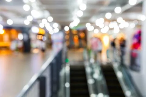Abstract blurred people Stock Photos