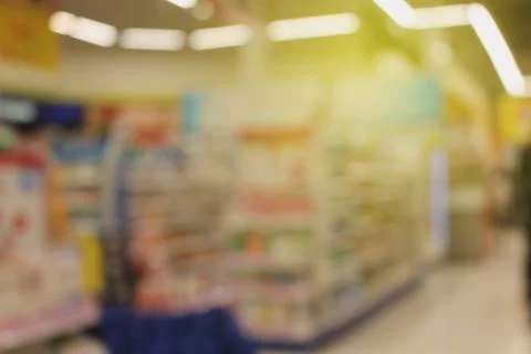 Abstract blurred Pharmacy for background Stock Photos