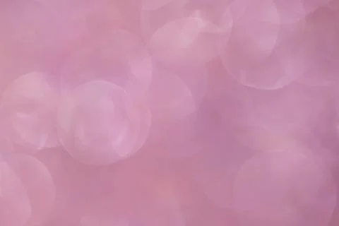 Abstract blurred pink bokeh lights background Stock Illustration