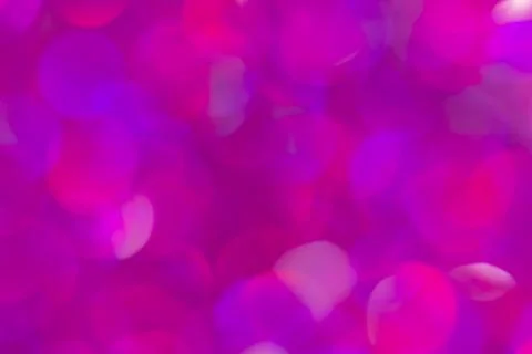 Abstract blurred pink bokeh lights background Stock Illustration