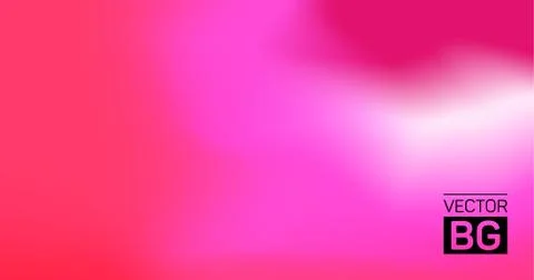 Abstract Blurred Pink Lights Background Stock Illustration