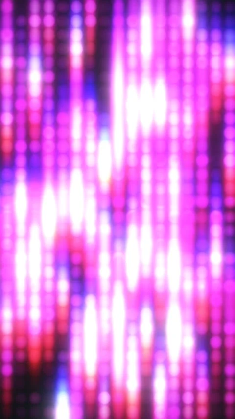 Abstract blurred pink vertical neon lights glowing 库存影片 343377241