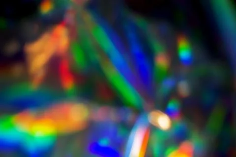 Abstract blurred rainbow background. Stock Photos