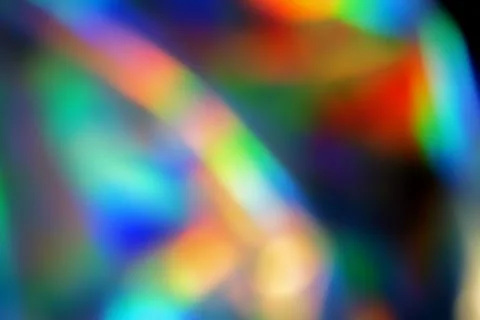 Abstract blurred rainbow background. Stock Photos