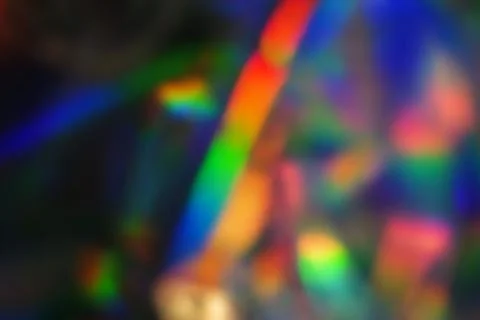 Abstract blurred rainbow background. Stock Photos