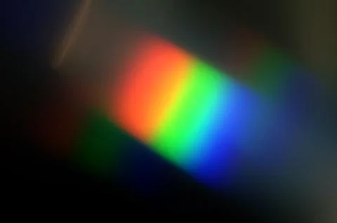Abstract blurred rainbow background. Stock Photos