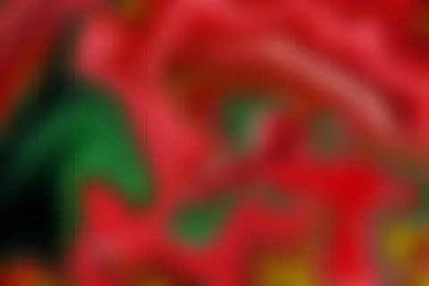 Abstract Blurred Red Green Liquid Background Stock Illustration