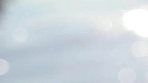 Abstract Blurred Sea Water Background With Shining Sunlight Bokeh Stock Footage 125750421