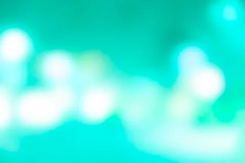 Abstract blurred spring background. Blue and azure spots light bokeh Stock-Illustration