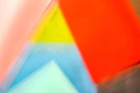 Abstract blurred texture geometric shape triangular paper texture background. Stock Photos