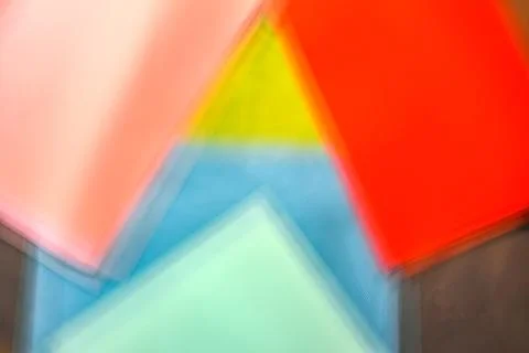 Abstract blurred texture geometric shape triangular paper texture background. Stock Photos