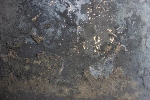 Abstract blurred texture of old bottom of pot ,use on background 스톡 사진