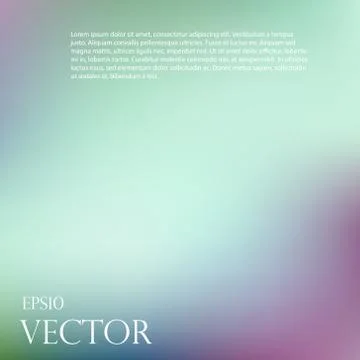 Abstract blurred vector background with  ambient lighting Illustrazione stock