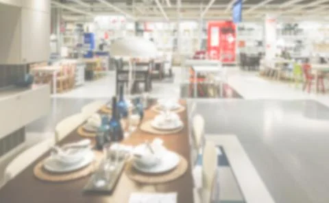 Abstract blurred of warehouse Stock Photos