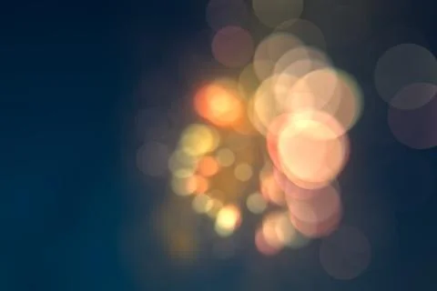 Abstract blurry background with defocused bokeh light elements 스톡 사진