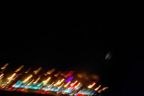 Abstract blurry background with pattern from colorful traces Stock Photos