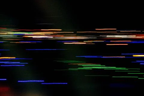 Abstract blurry background with pattern from colorful traces Stock Photos