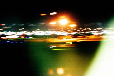 Abstract blurry background with pattern from colorful traces Stock Photos