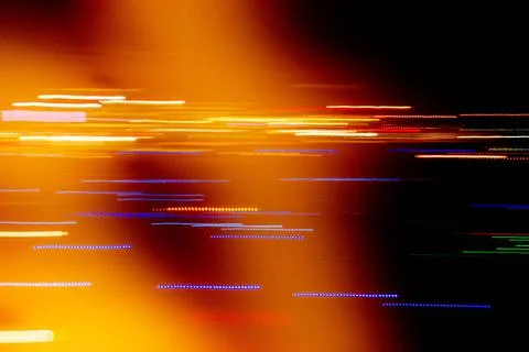 Abstract blurry background with pattern from colorful traces Stock Photos