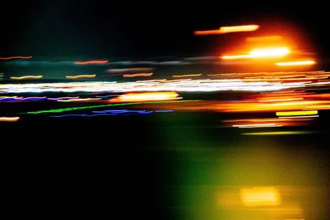 Abstract blurry background with pattern from colorful traces Stock Photos