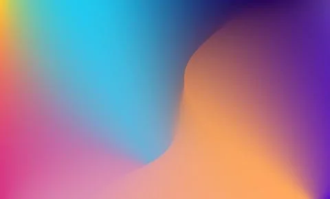 Abstract blurry background with a soft gradient mesh. Stock Illustration