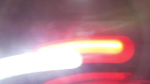 Abstract blurry background with soft warm glowing lights and shadows. Stock Footage 341217465