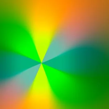 Abstract blurry green rays background - fancy Stock Illustration