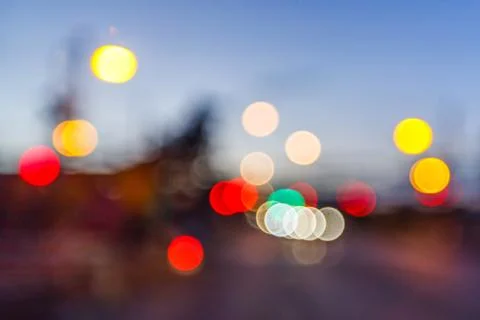 Abstract blurry light Stock Photos