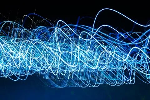 Abstract blurry light Stock Photos