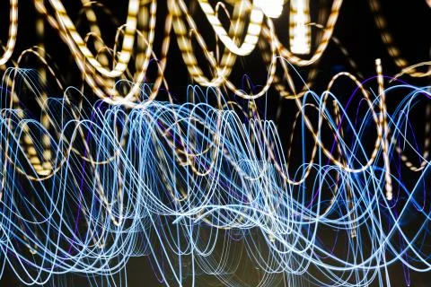Abstract blurry light Stock Photos