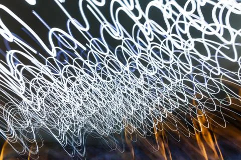 Abstract blurry light Stock Photos