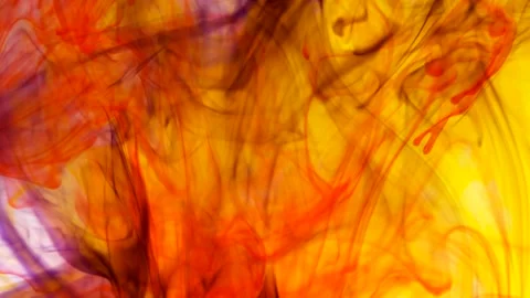 Abstract Blurry Multicolor Flowing Background Vídeo Stock 194754950