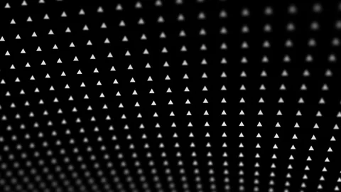 Abstract blurry triangle shapes looping motion background Stock Footage 333709991
