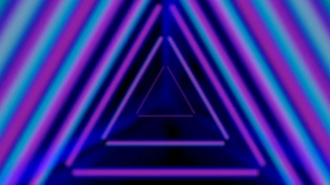 Abstract blurry triangles 库存影片 120699880